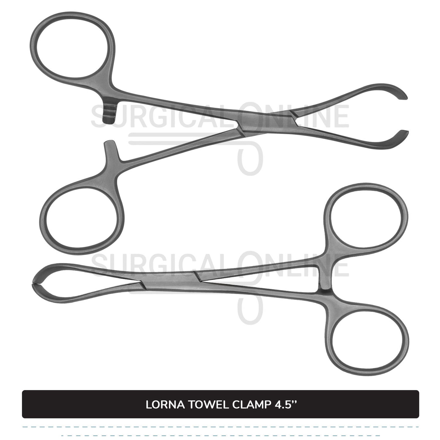 Lorna Towel Clamp 4.5"