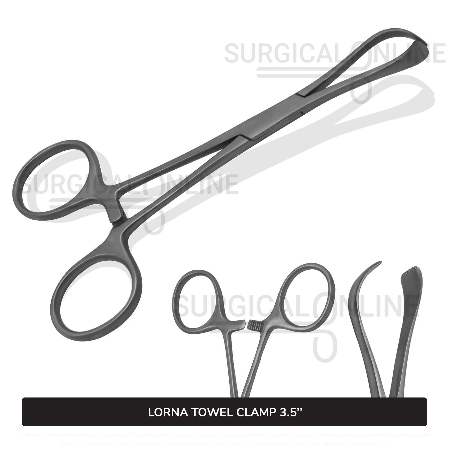 Lorna Towel Clamp 3.5"