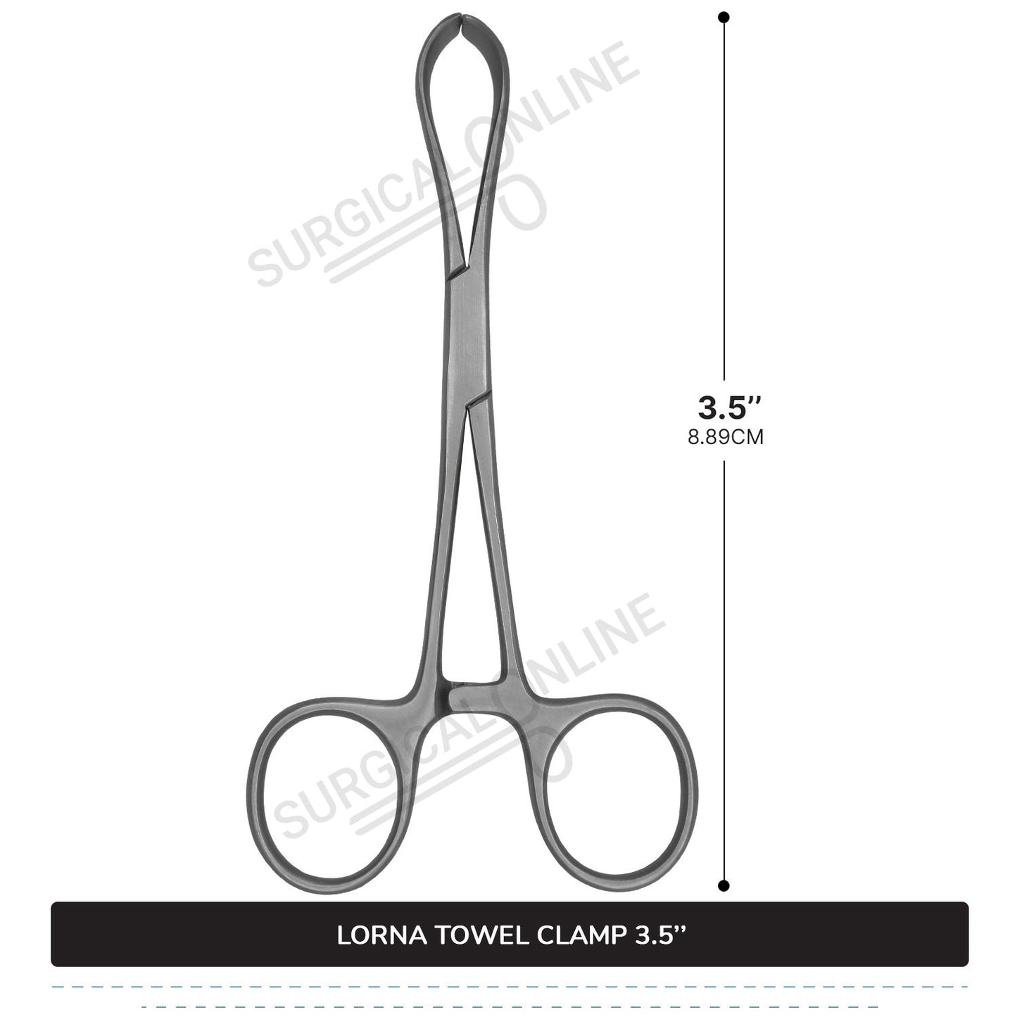 Lorna Towel Clamp 3.5"