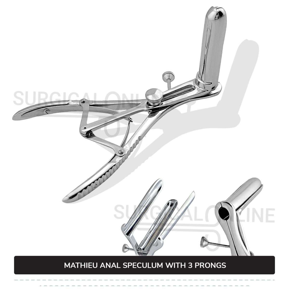 Mathieu Anal Rectal Speculum 3-Prong OB/GYN Instruments