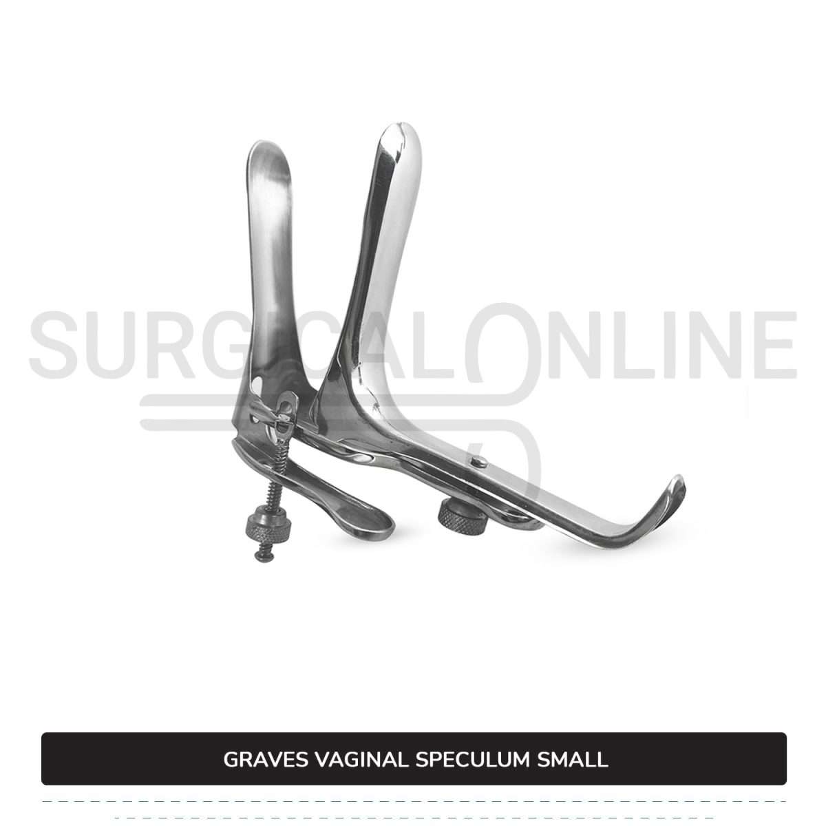Graves Vaginal Speculum Small, 3/4" (1.9 cm) X 3" (8 cm)