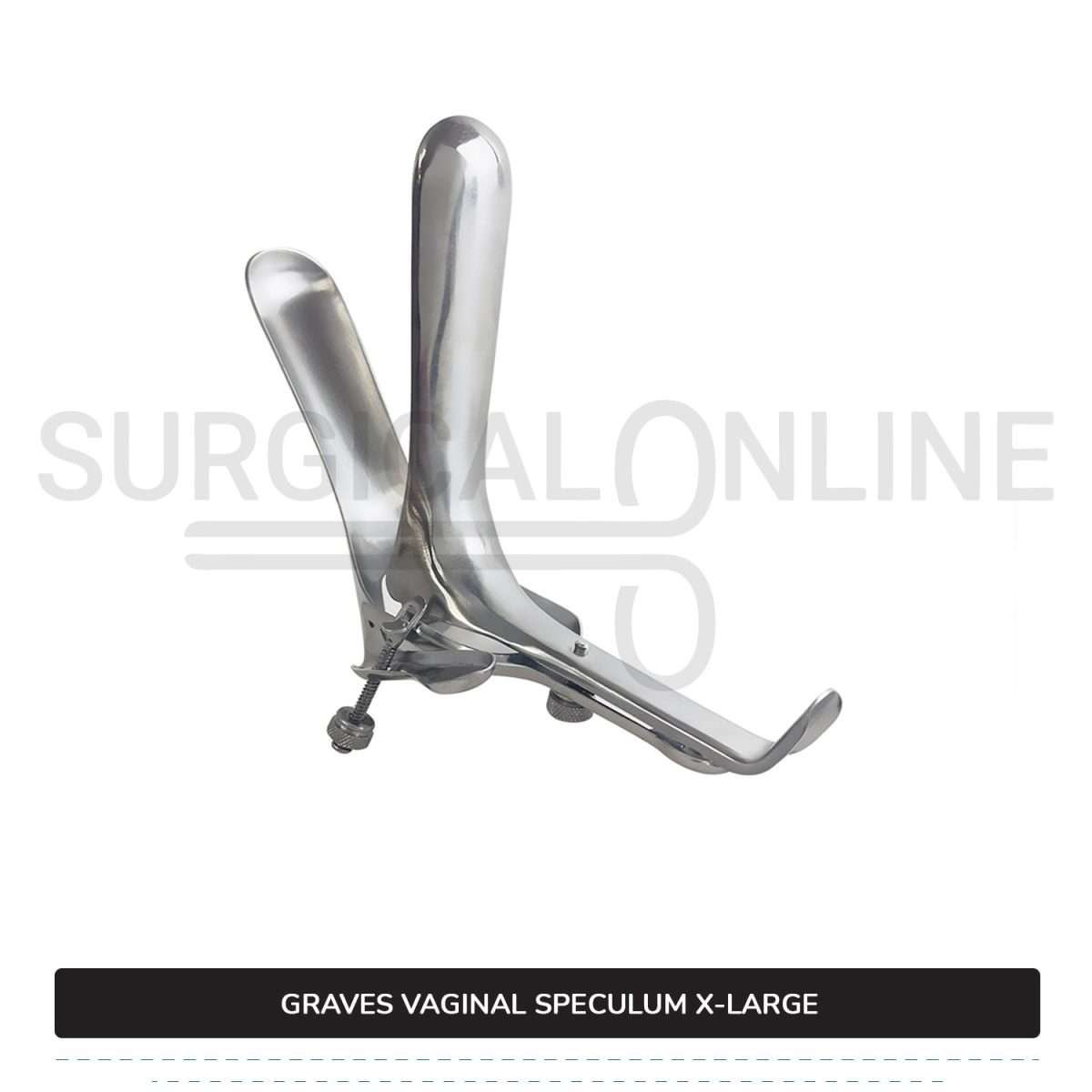 Set of 3 Pcs Grave Vaginal Speculum Small, Medium, & Large OB/Gyne Surgical
