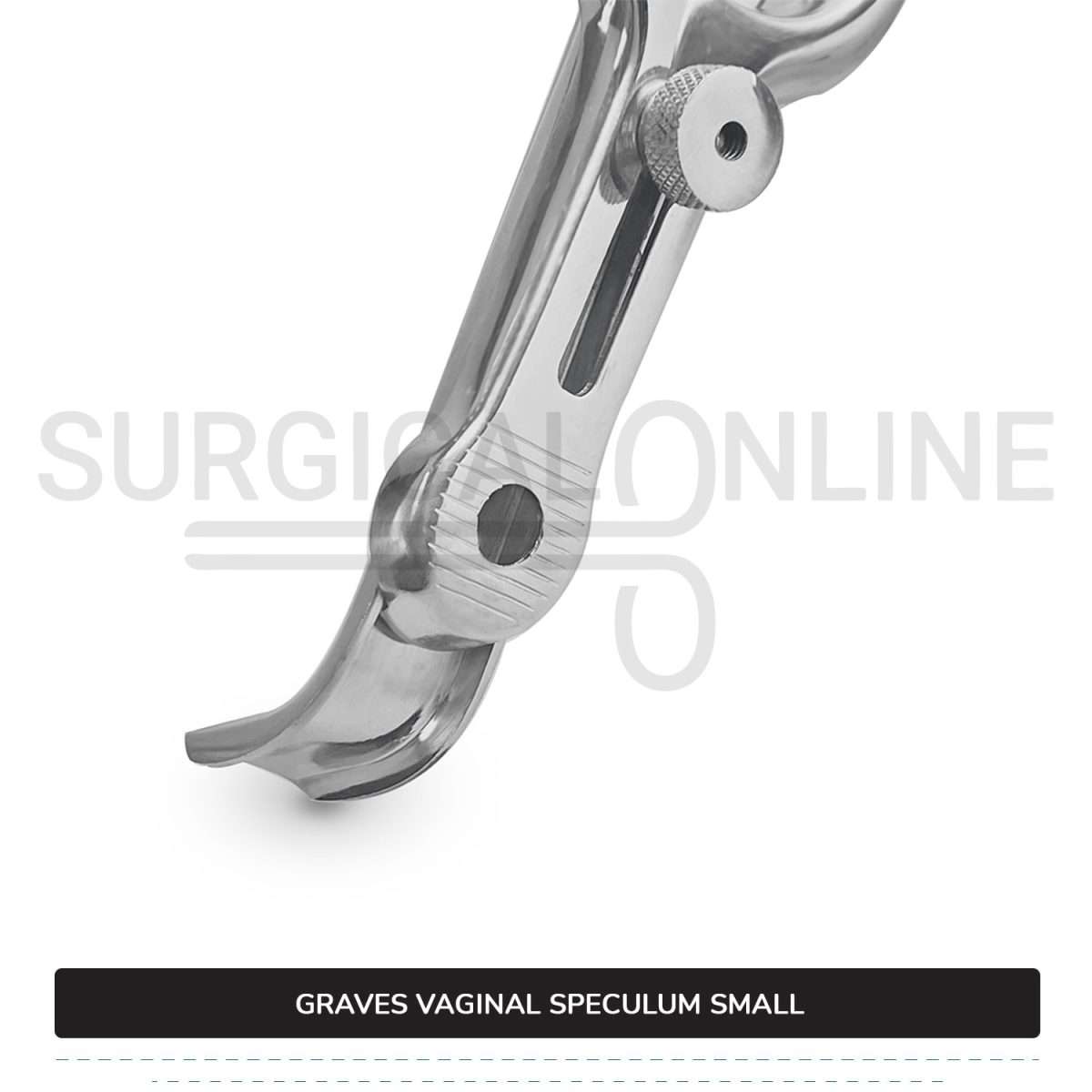 Graves Vaginal Speculum Small, 3/4" (1.9 cm) X 3" (8 cm)