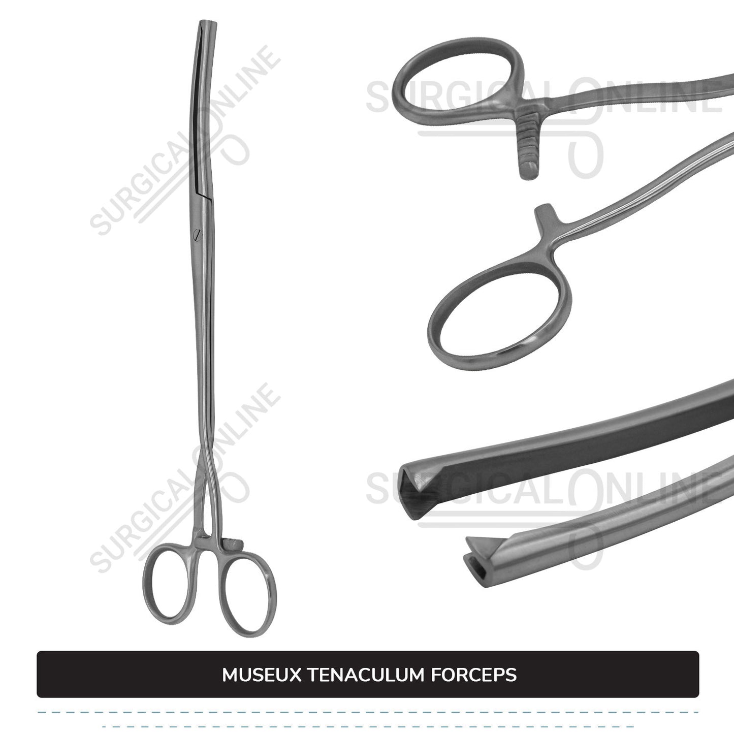 Museux Tenaculum Forceps 9.5''