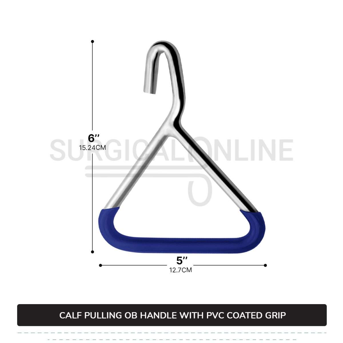 Ob Chain Handle For Calf Pulling Stainless Steel Cattle Birth Delivery Surgical Veterinary Instruments