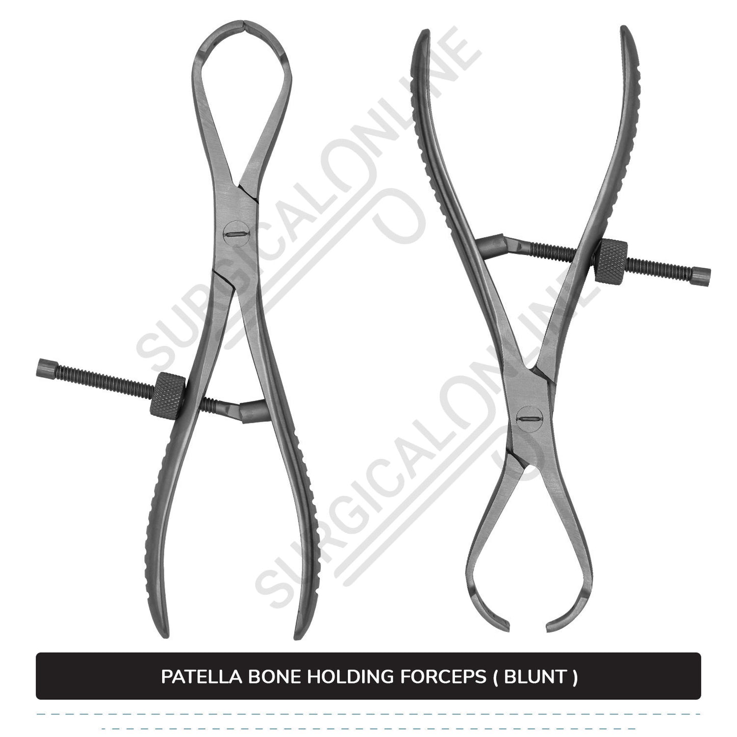 Patella Forceps ( Blunt ) 7.25"