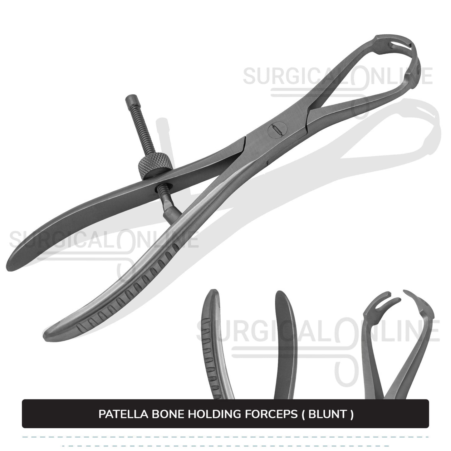 Patella Forceps ( Blunt ) 7.25"