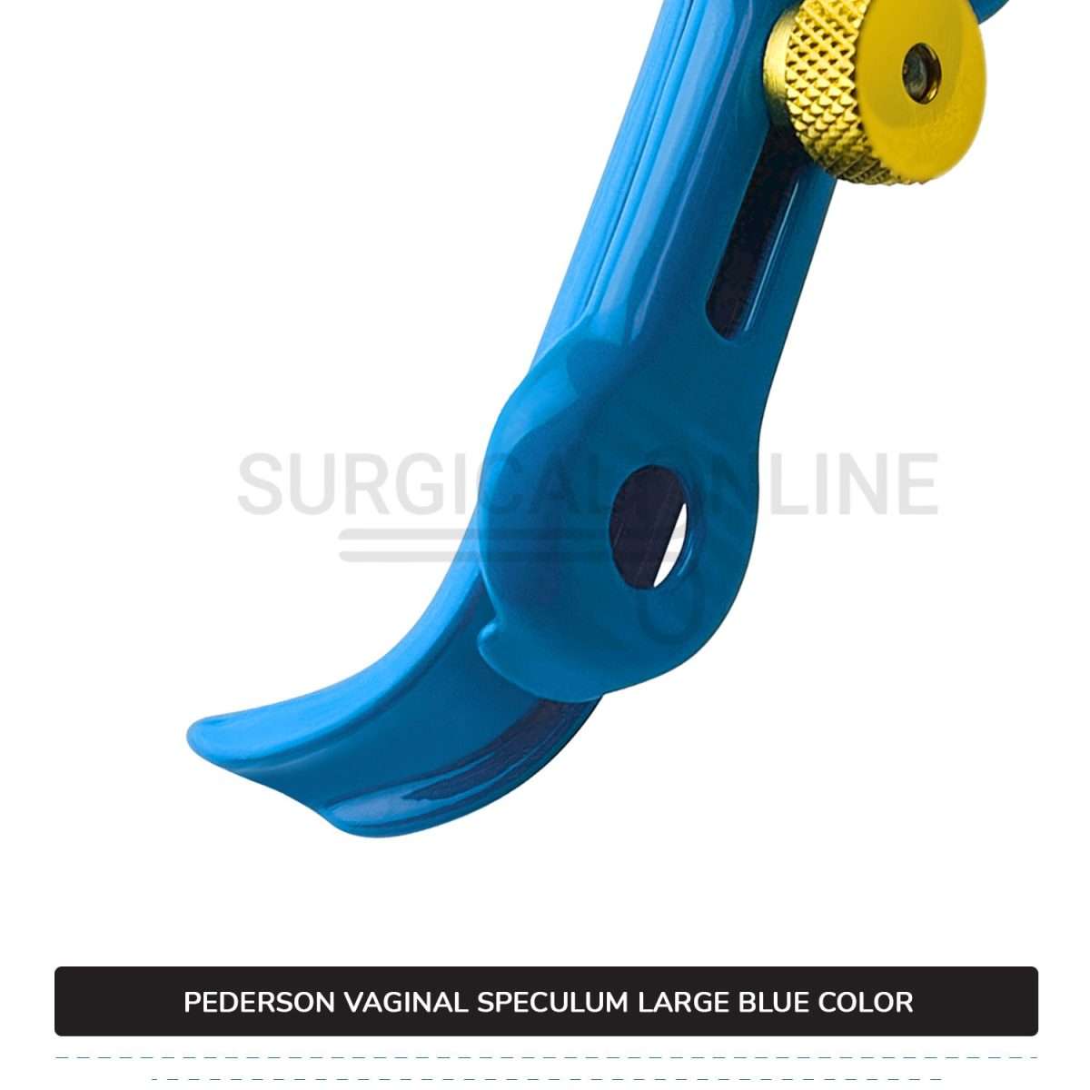 Lletz Coated Pederson Vaginal Speculum Large, 1" (2.5 cm) X 4 3/4" X (12.1cm)