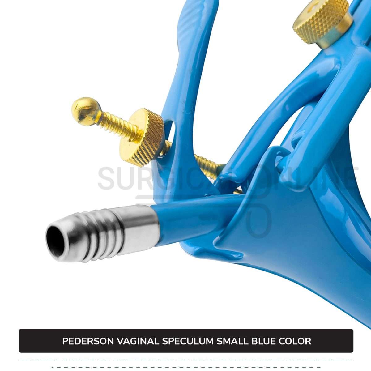 Lletz Coated Pederson Vaginal Speculum Small, 1/2" (1.3 cm) X 3" (7.6 cm)