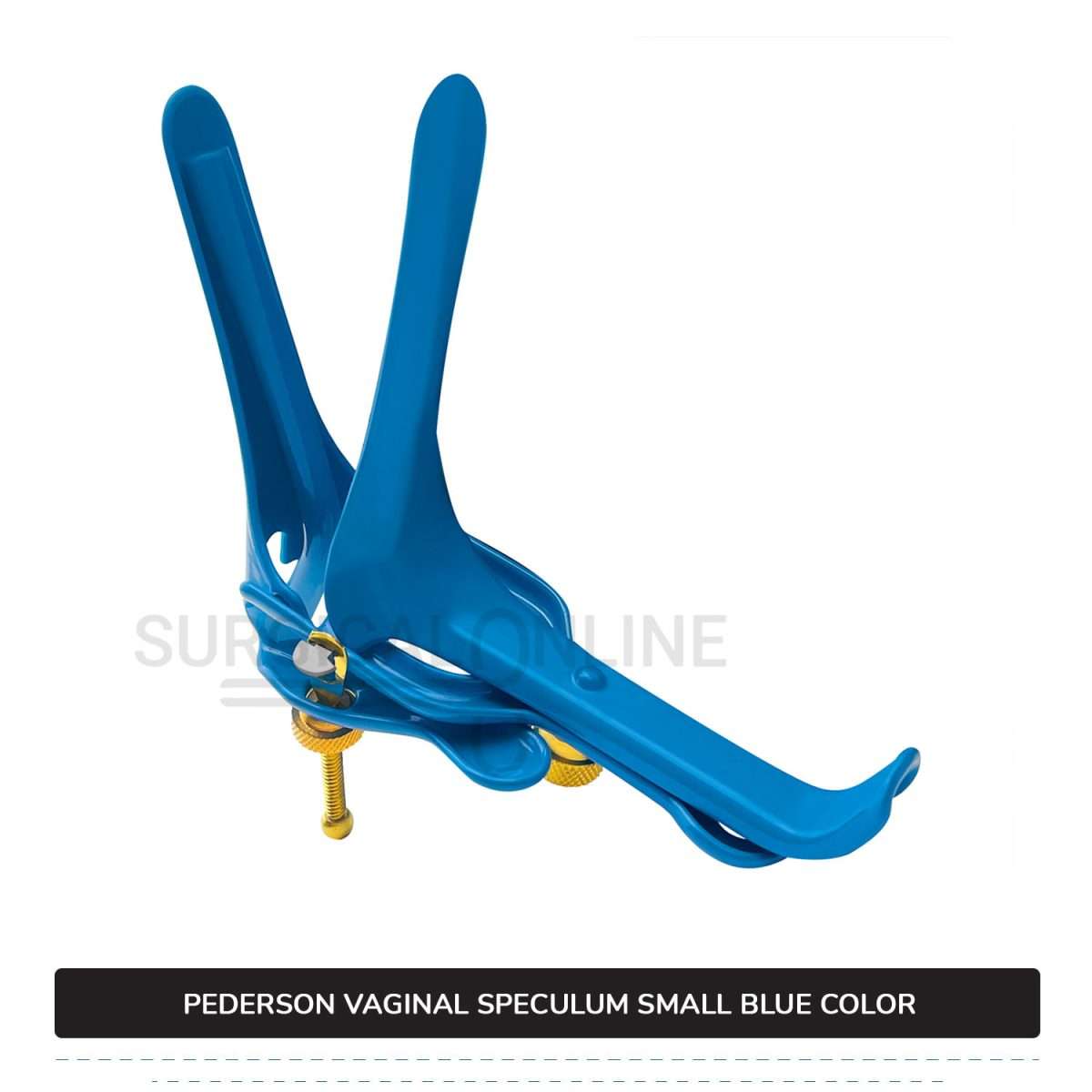 Lletz Coated Pederson Vaginal Speculum Small, 1/2" (1.3 cm) X 3" (7.6 cm)