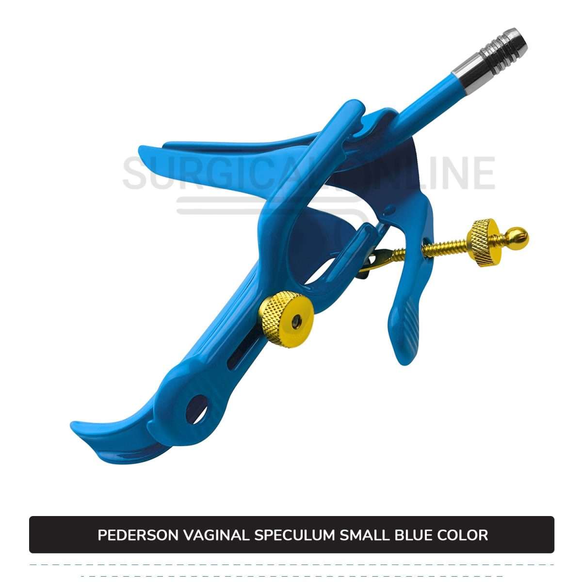 Lletz Coated Pederson Vaginal Speculum Small, 1/2" (1.3 cm) X 3" (7.6 cm)