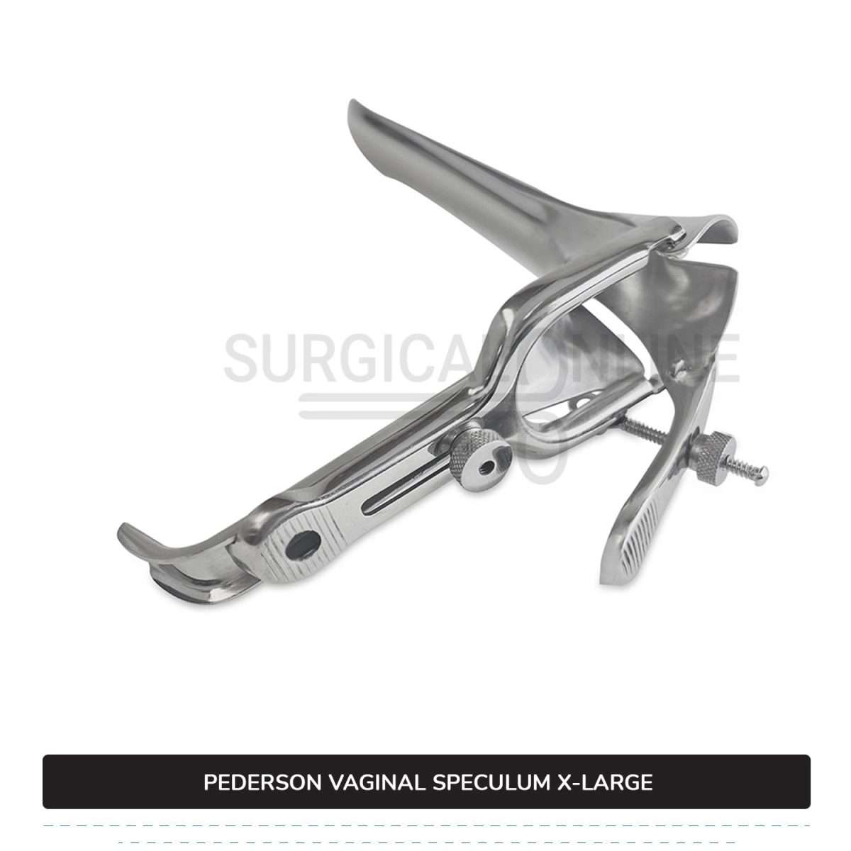 Set of 4 Pcs Pederson Vaginal Speculum Small, Medium, Large, & X-Large OB/Gyne Surgical