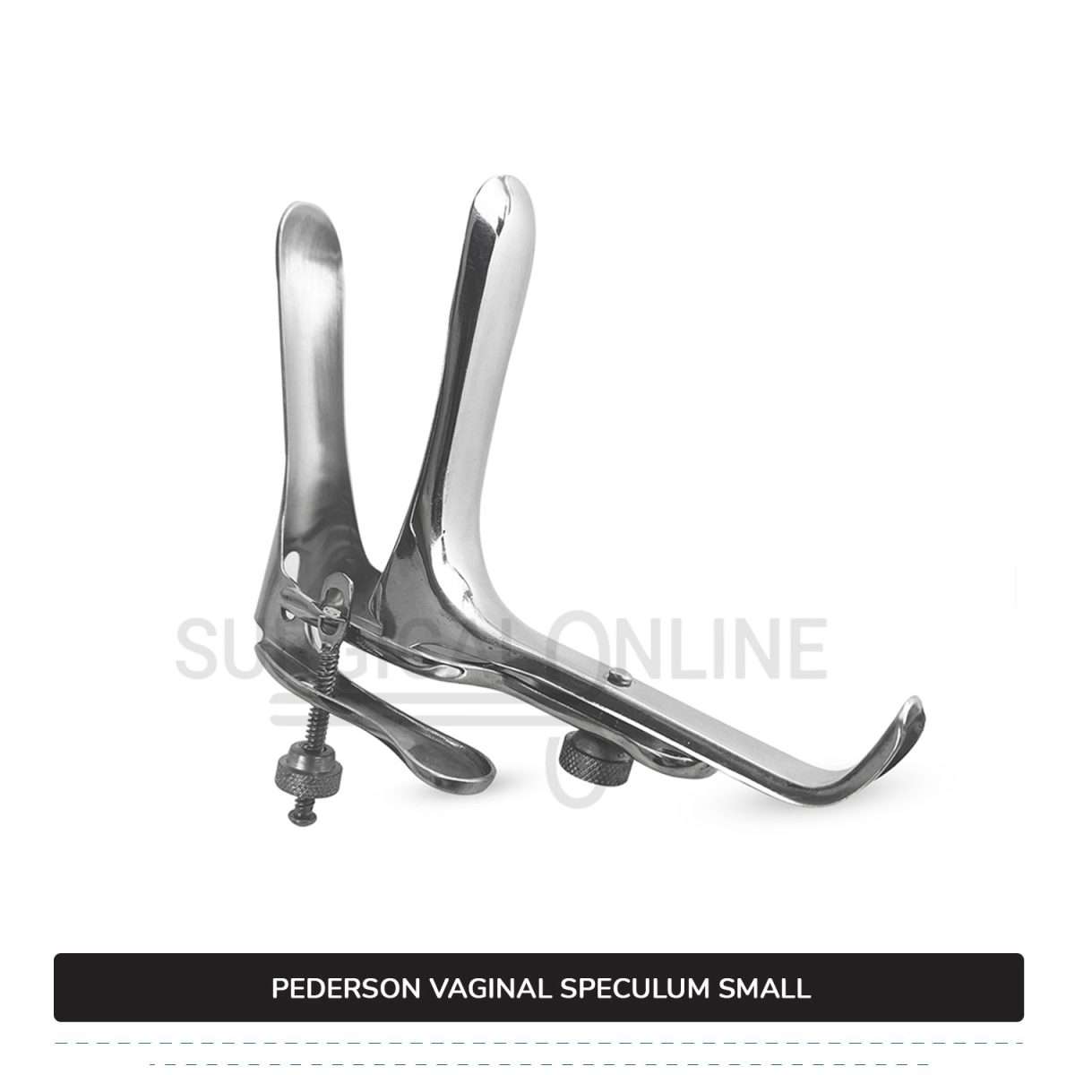 Pederson Vaginal Speculum Small, 1/2" (1.3 cm) X 3" (7.6 cm)