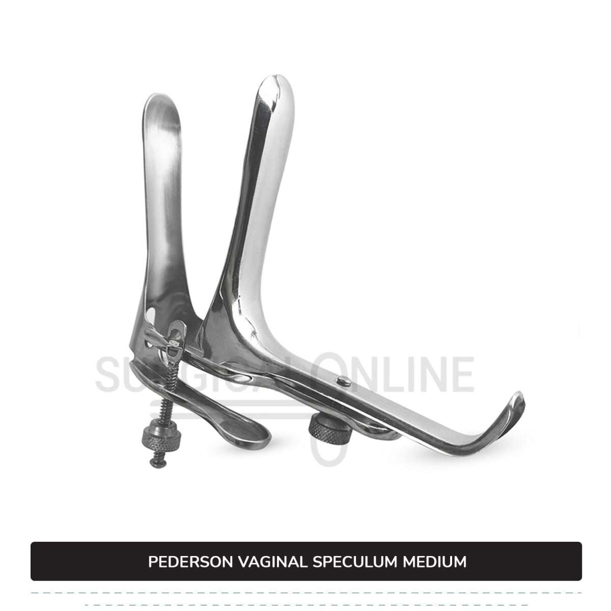 Pederson Vaginal Speculum Medium, 7/8" (2.2 cm) X 4" (10.2 cm)