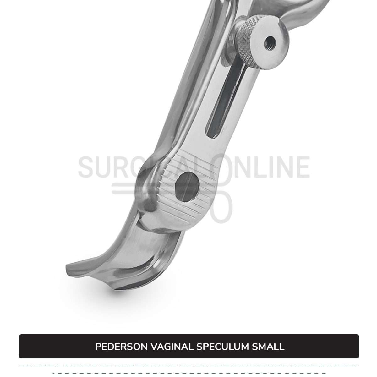 Pederson Vaginal Speculum Small, 1/2" (1.3 cm) X 3" (7.6 cm)