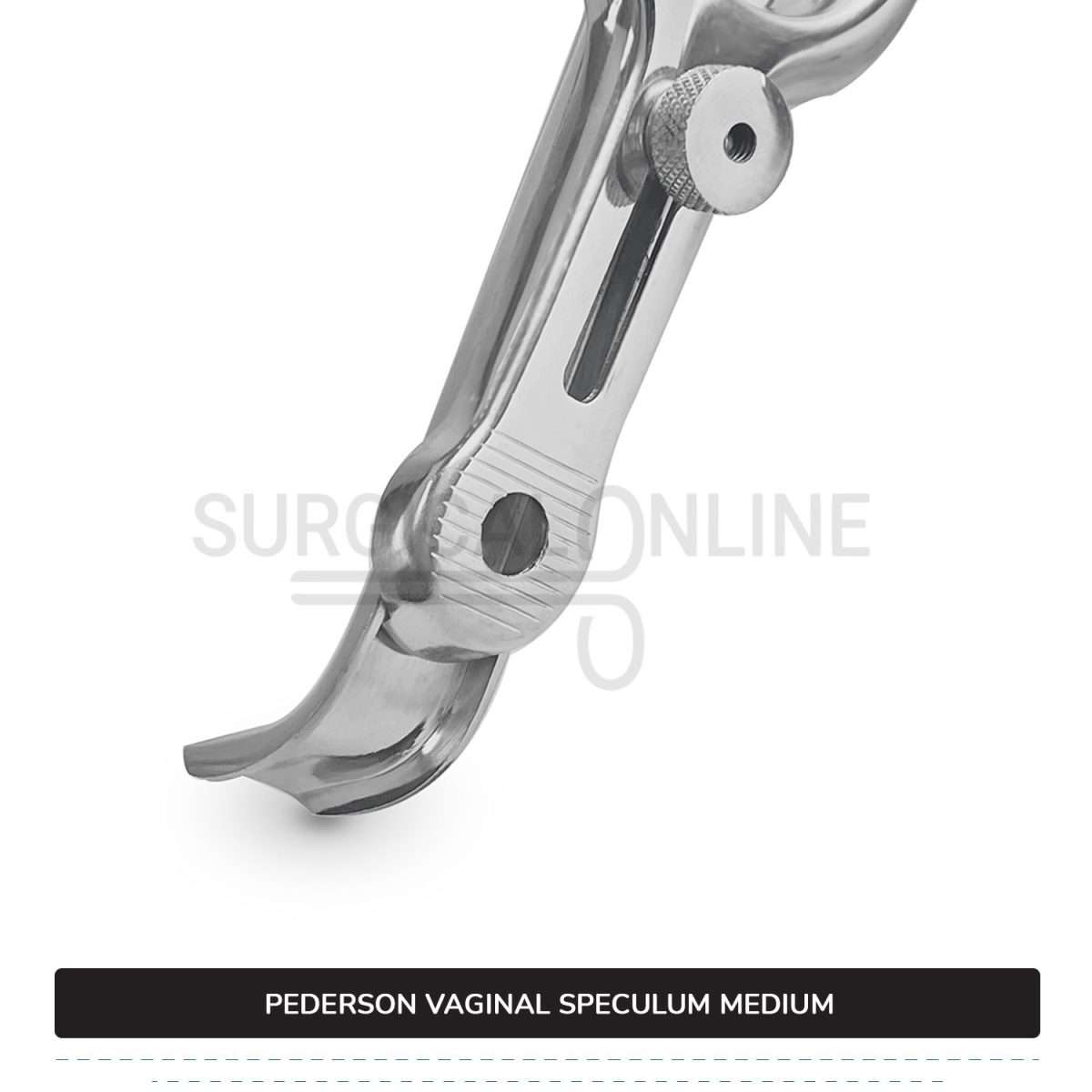 Pederson Vaginal Speculum Medium, 7/8" (2.2 cm) X 4" (10.2 cm)