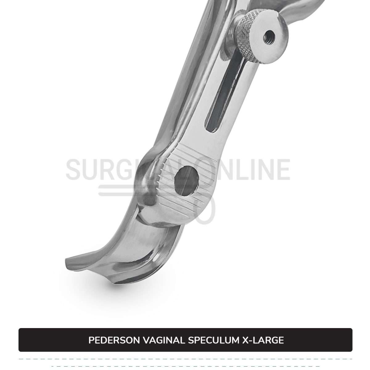 Set of 3 Pcs Pederson Vaginal Speculum Small, Medium, & Large OB/Gyne Surgical