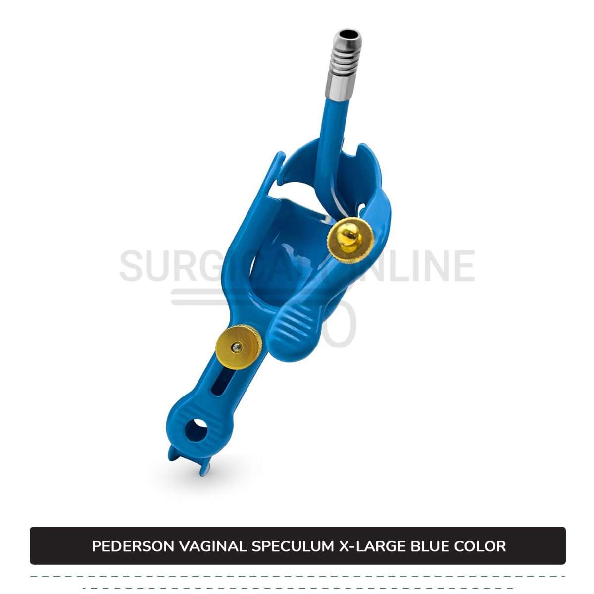 Set of 3 Pcs Pederson Vaginal Speculum LLETZ LEEP Blue Teflon Cover