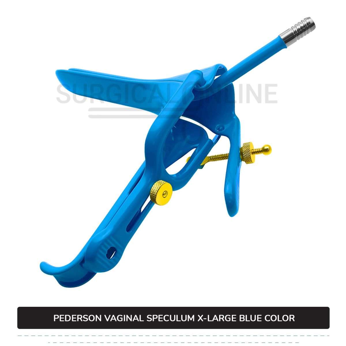 Set of 3 Pcs Pederson Vaginal Speculum LLETZ LEEP Blue Teflon Cover