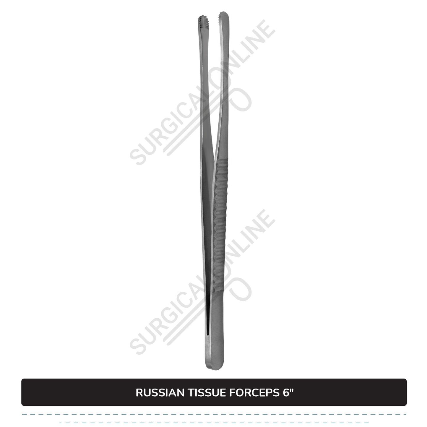 Russian Tissue Forceps 6"