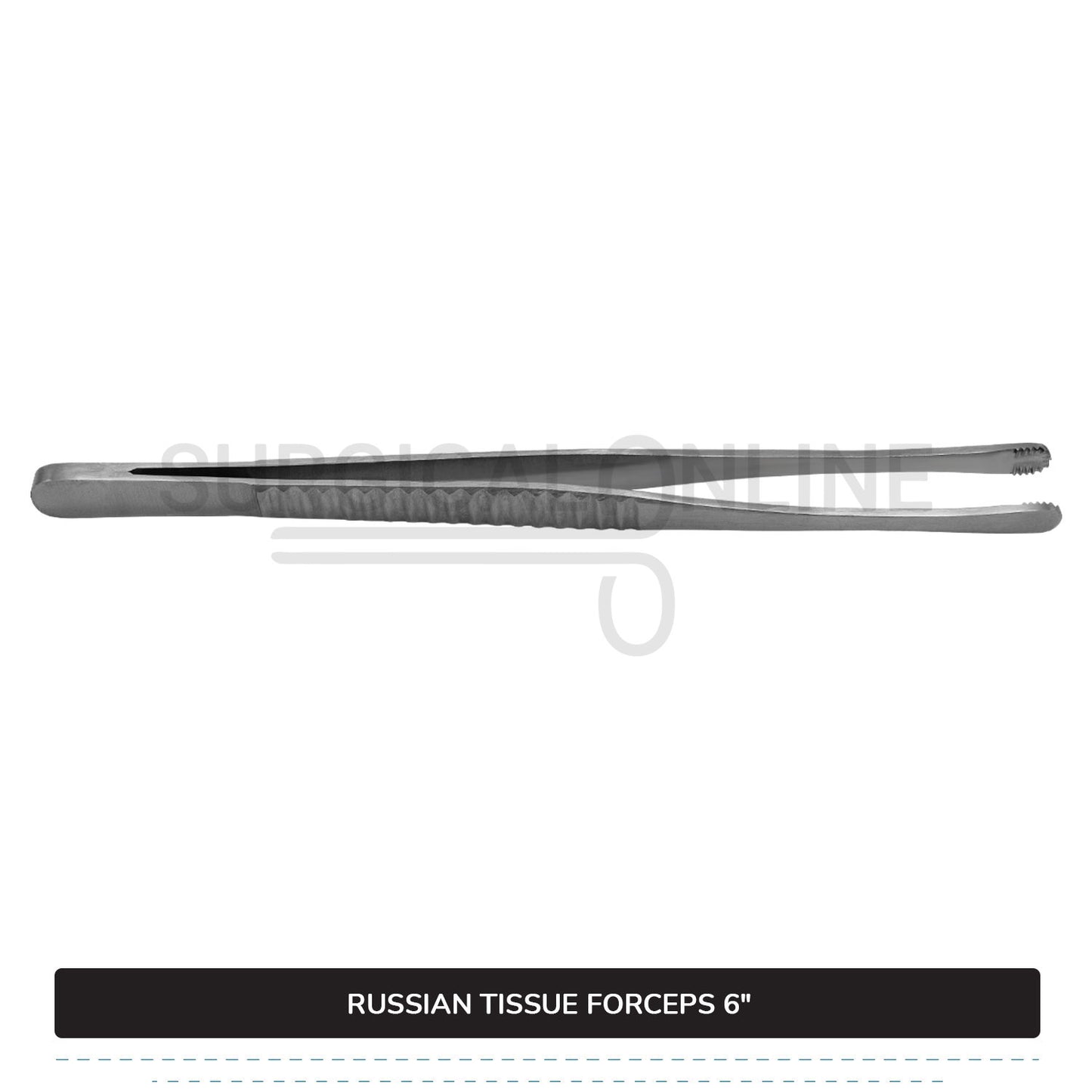 Russian Tissue Forceps 6"