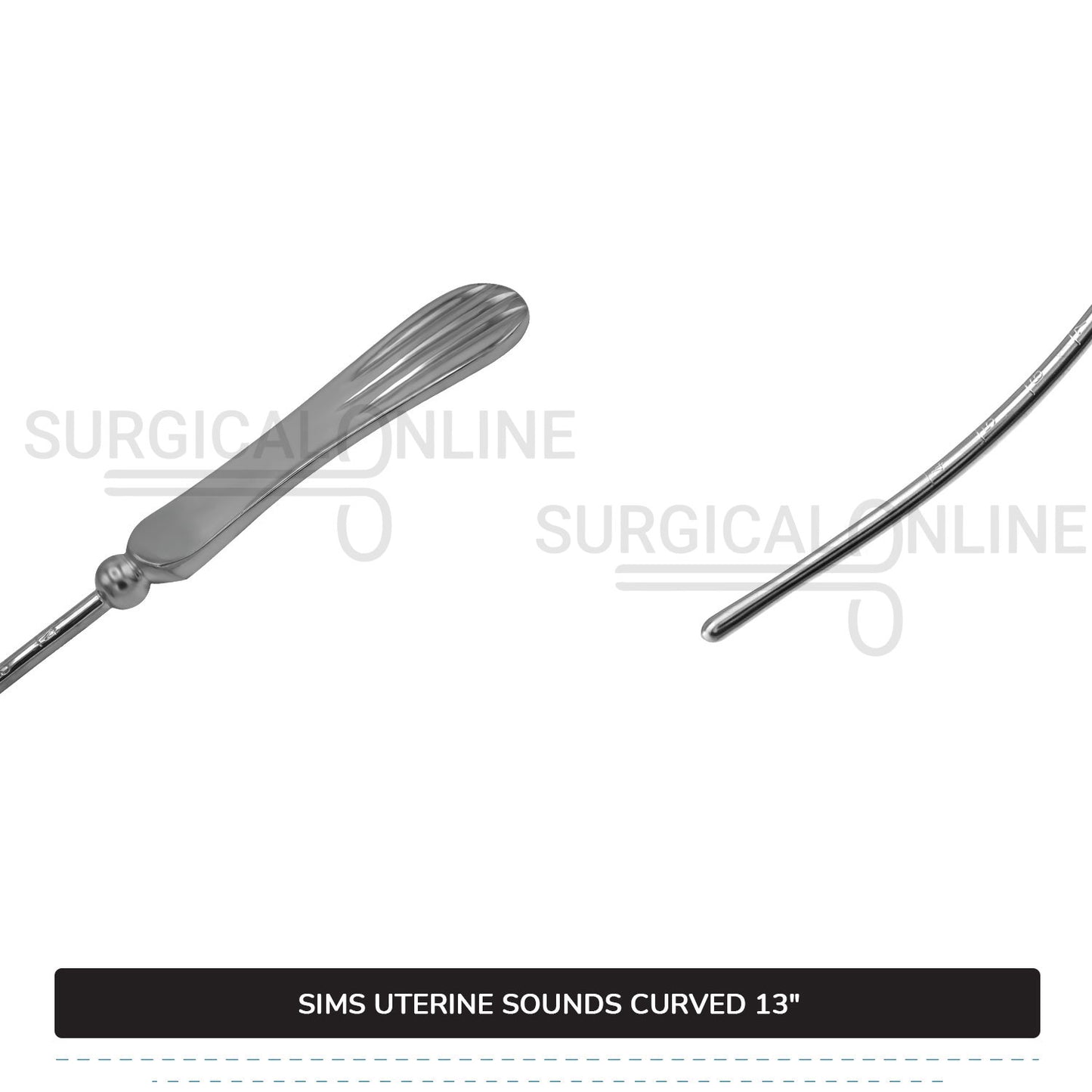 Sims Uterine Sounds Curved 13″