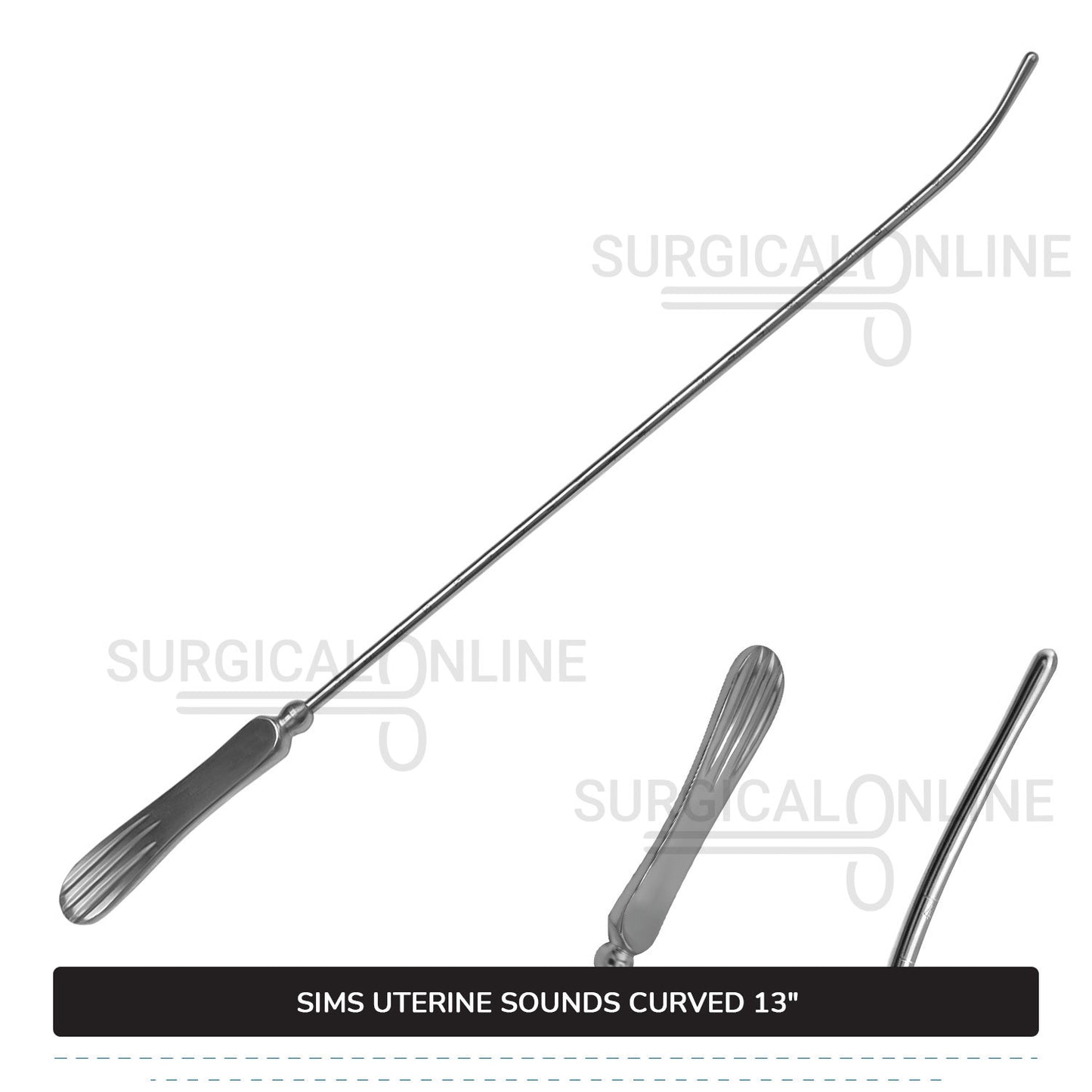 Sims Uterine Sounds Curved 13″