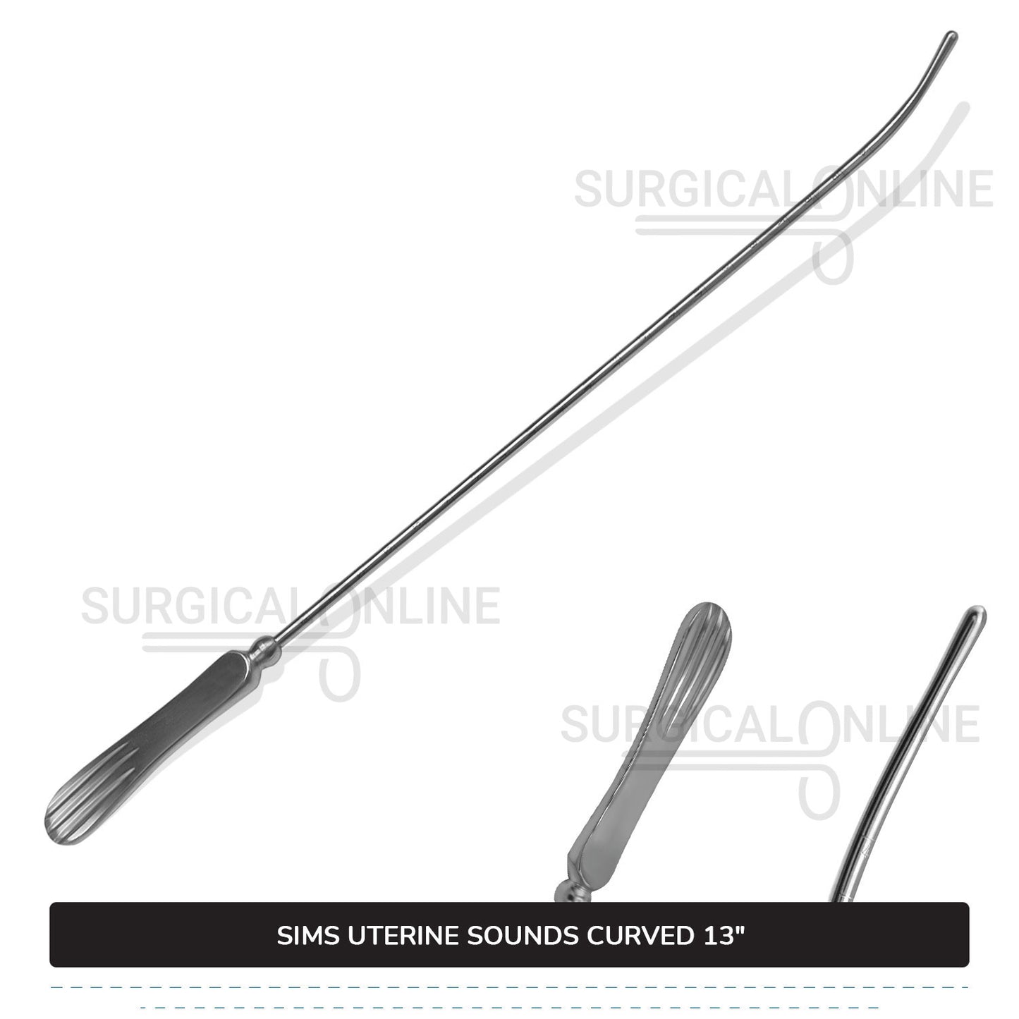 Sims Uterine Sounds Curved 13″