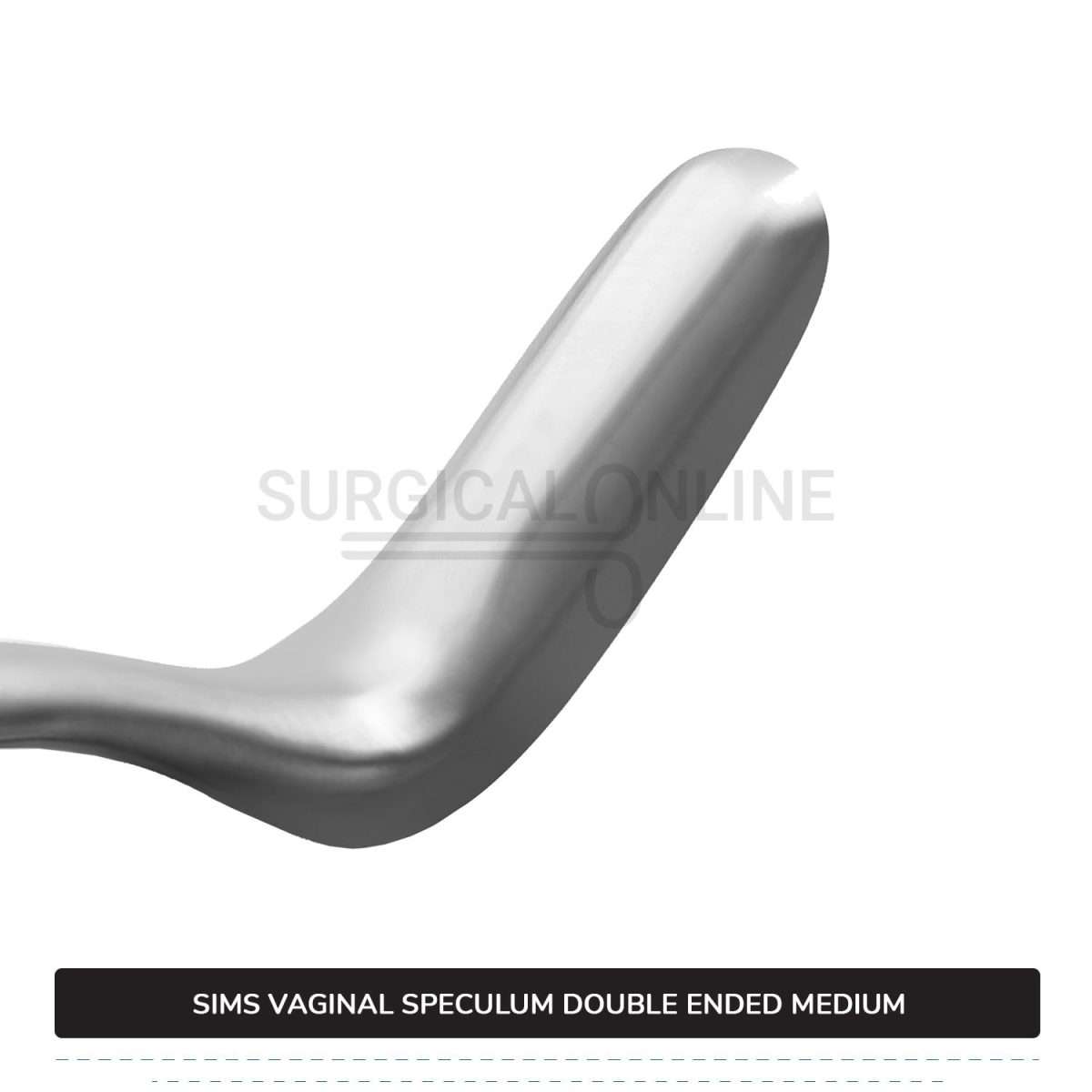Sims Vaginal Speculum Medium 1 1/8″ (2.8 cm) x 3″ (7.6 cm) And 1 1/4″ (3.2 cm) x 3 1/2″ (8.9 cm) Double-Ended