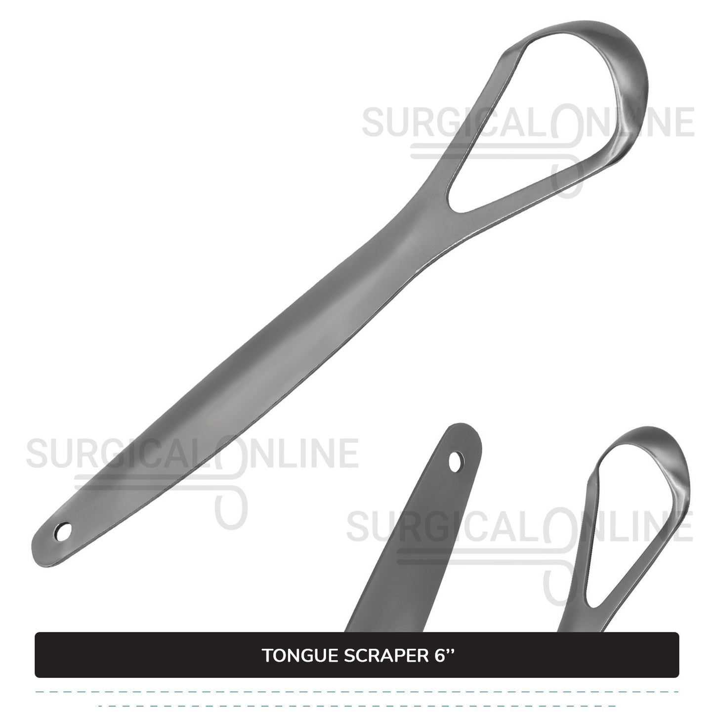 Tongue Scraper 6"