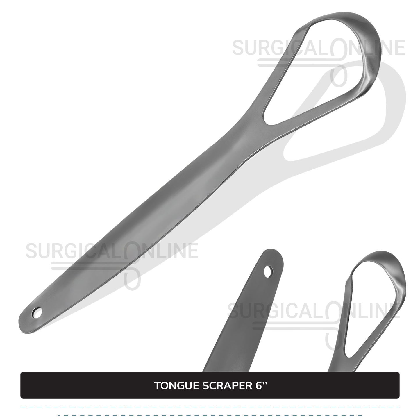 Tongue Scraper 6"