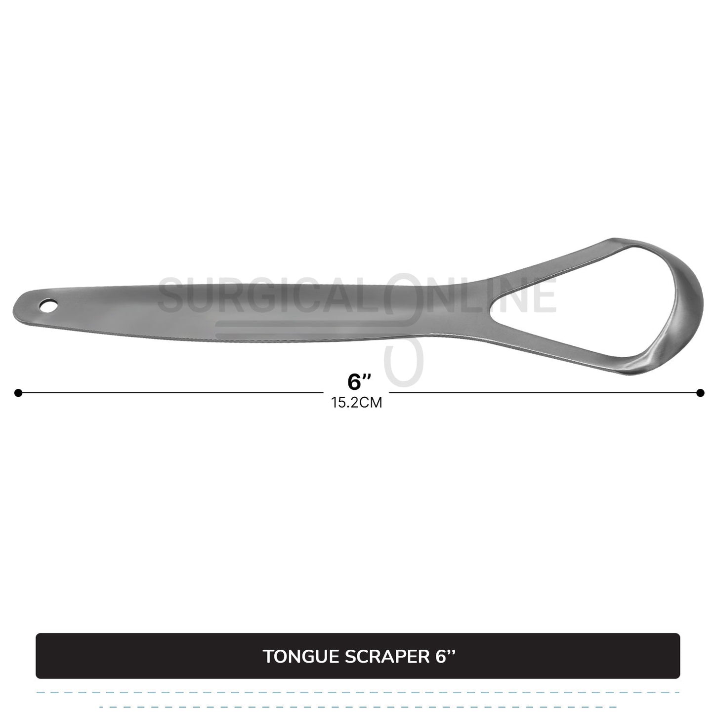 Tongue Scraper 6"