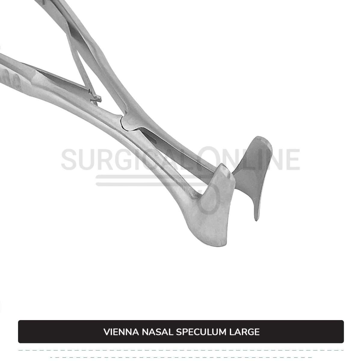 Vienna Nasal Speculum Large ( Adult), 5.75" (14.6 cm) Diagnostic ENT Surgical