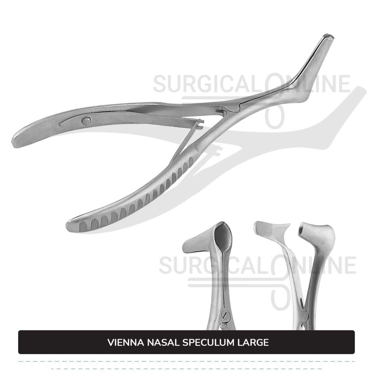Vienna Nasal Speculum Large ( Adult), 5.75" (14.6 cm) Diagnostic ENT Surgical
