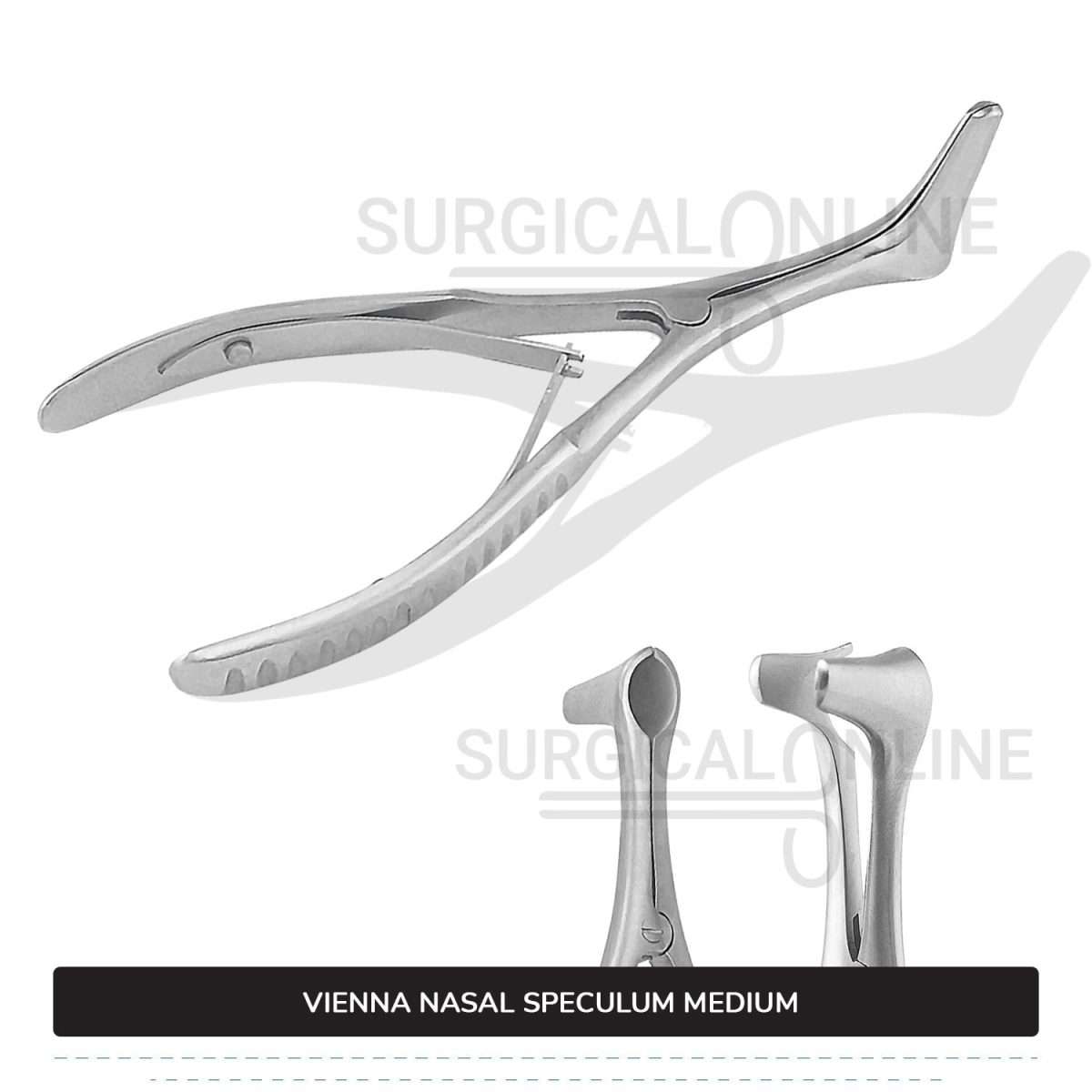Vienna Nasal Speculum Medium (Child), 5.75" (14.6 cm) Diagnostic ENT Surgical