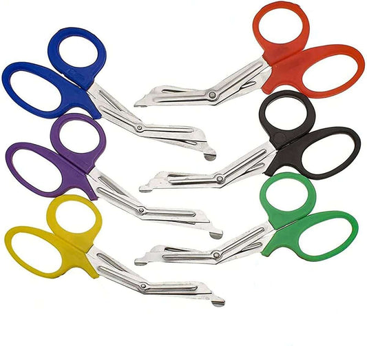 6 pcs EMT Trauma Shear Heavy Duty Assorted Rainbow