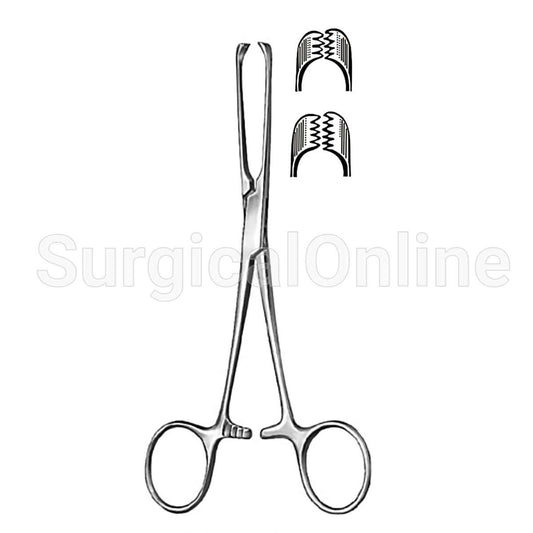 Allis Tissue Forceps 4X5 Teeth 6.00"