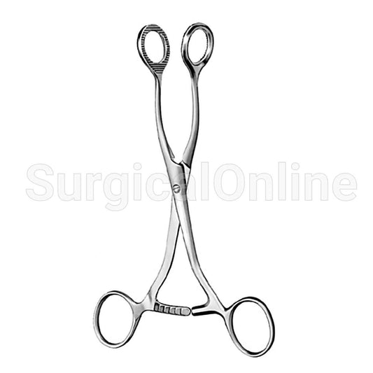Collins Tongue Seizing Forceps 6.50"
