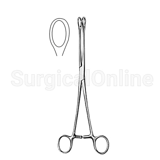 Foerster Sponge Forceps Smooth Straight 9.50"