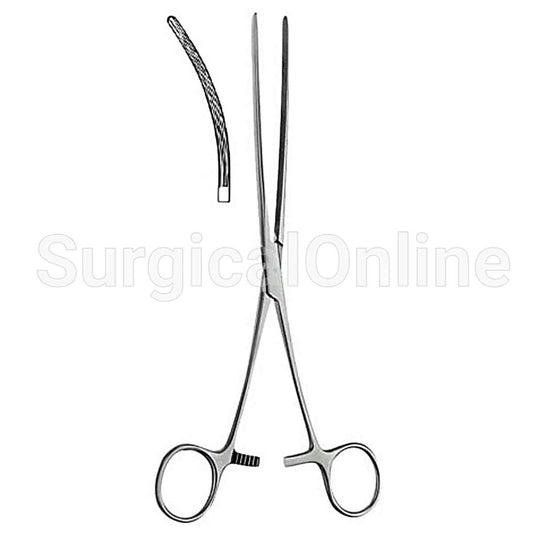 Doyen Forceps Curved 9.00"
