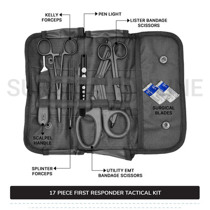 17 Piece First Responder Tactical Kit