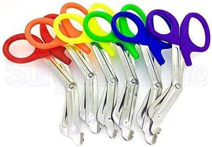 6 pcs EMT Trauma Shear Heavy Duty Assorted Rainbow
