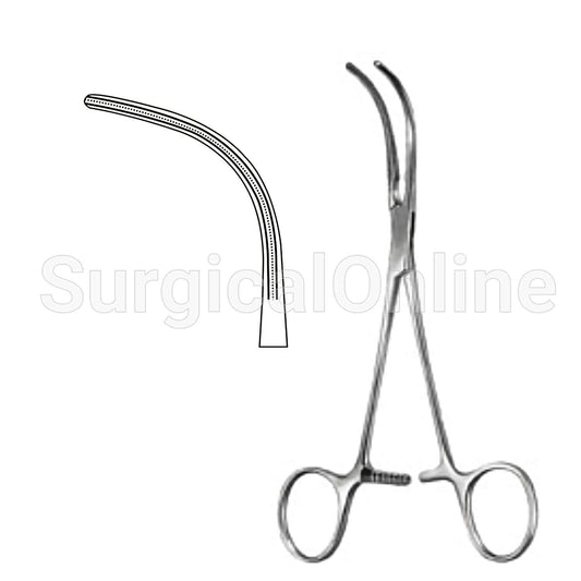 Debakey Atraumatic Forceps Full Curved 6.00"