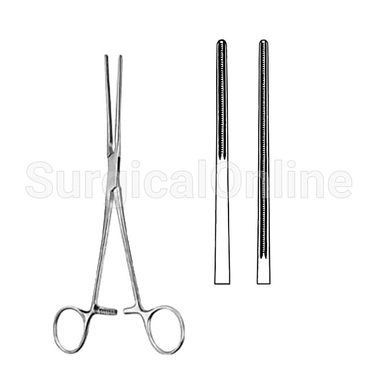 Debakey Bainbridge Vascular Forcep Coarctation Straight 8.25"