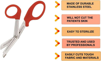 6 pcs EMT Trauma Shear Heavy Duty Assorted Rainbow