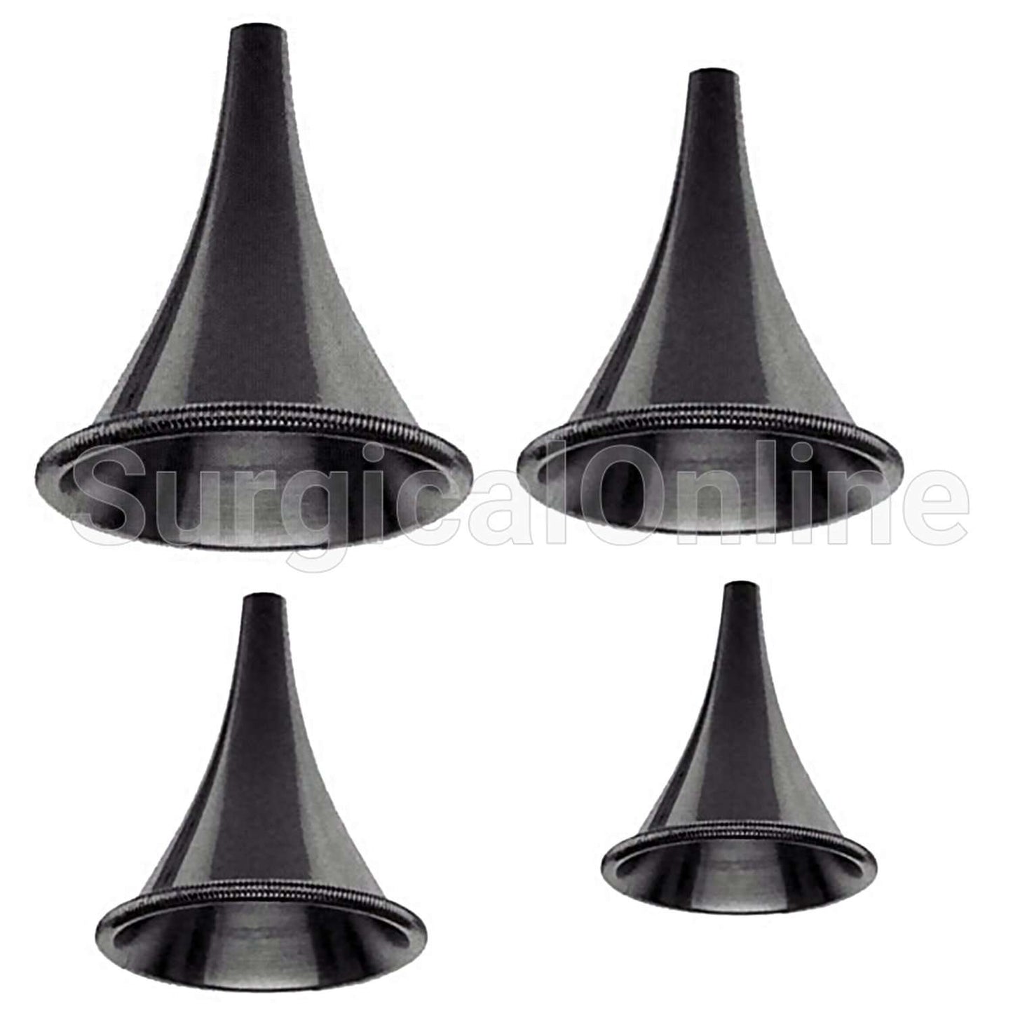 Boucheron Ear Specula (Speculum) Set of 4 Sizes 1, 2, 3 & 4