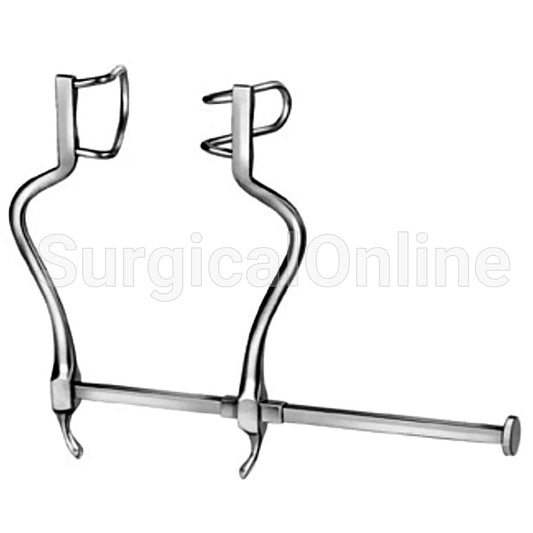 Nelson Retractor (Baby Balfour) 1X2.50 Blade 5.50" Spread