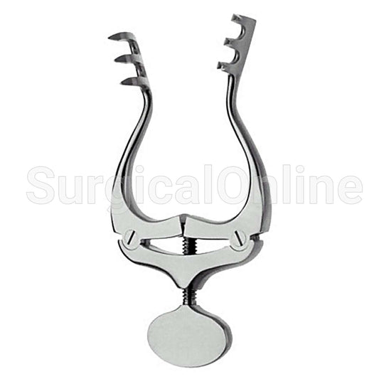 Jansen Self-Retaining Retractor Blunt 3X3 Blades 4.00"