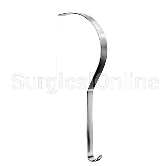 Deaver Retractor With Solid Handle # 1, 1" X 12"