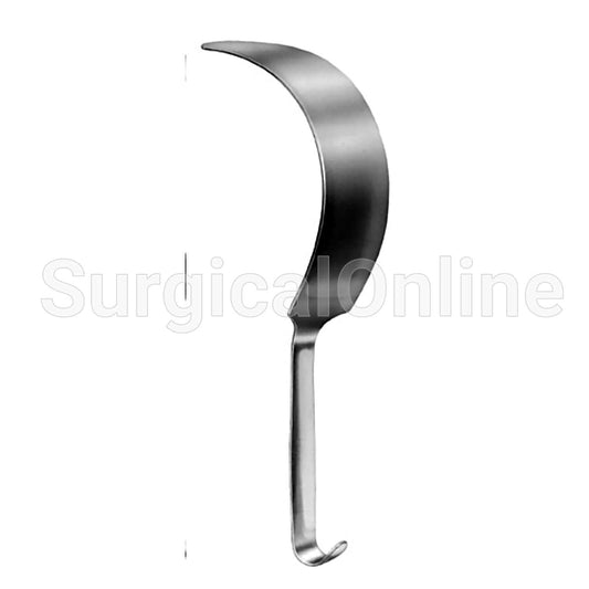 Deaver Retractor With Solid Handle # 6, 4" X 12"